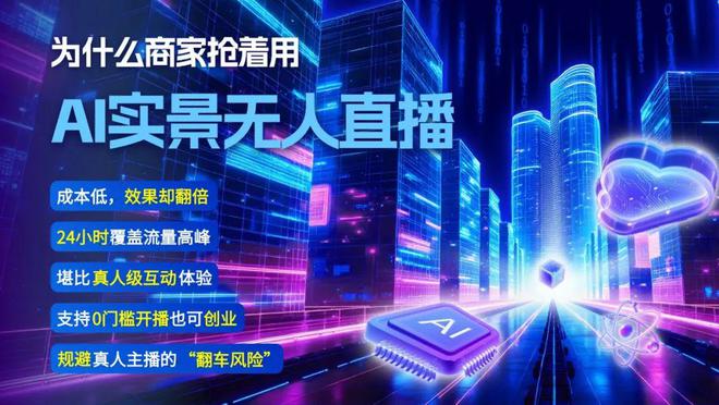 统让普通商家轻松实现24小时躺赚直播爱游戏app一部手机+AI无人直播系(图2)
